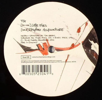 TG* : Little Flies / Rhythm Acupuncture (12")