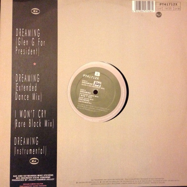 Glen Goldsmith : Dreaming (12")