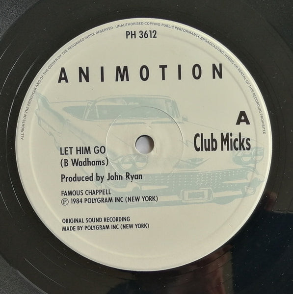 Animotion : Let Him Go (Club Micks) (12")