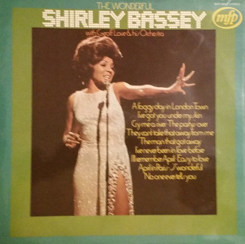 Shirley Bassey With Geoff Love & His Orchestra : The Wonderful Shirley Bassey (LP, Album, RE)