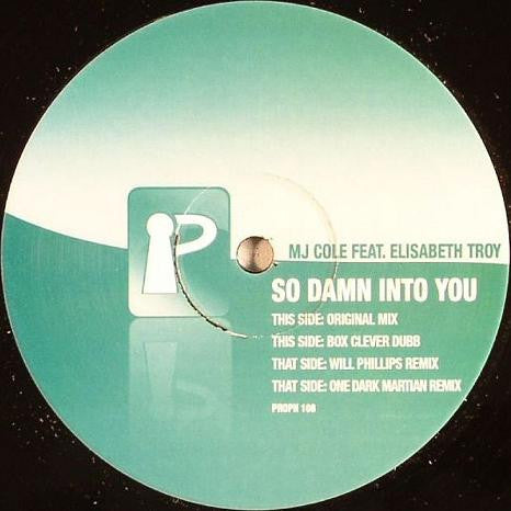 MJ Cole Feat. Elisabeth Troy : So Damn Into You (12")