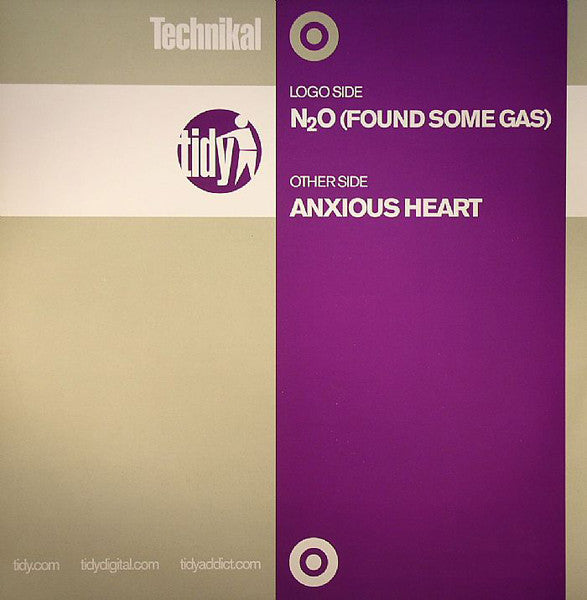 Technikal : N2O (Found Some Gas) / Anxious Heart (12")