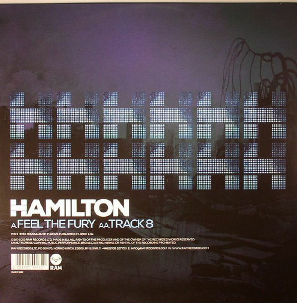 Hamilton (17) : Feel The Fury / Track 8 (12")