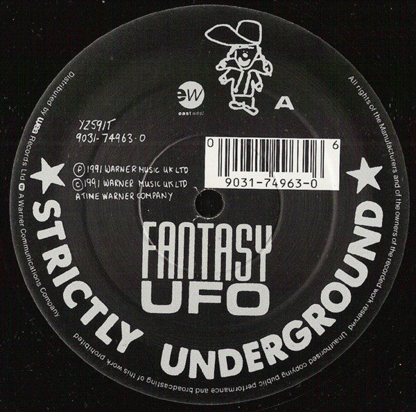 Fantasy UFO Featuring Jay Groove : Mind, Body, Soul (12")