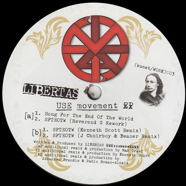 LIBERTAS (2) : USE Movement EP (12", EP, Ltd, Num)