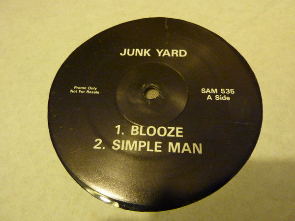 Junkyard (3) : Blooze (12", Promo)
