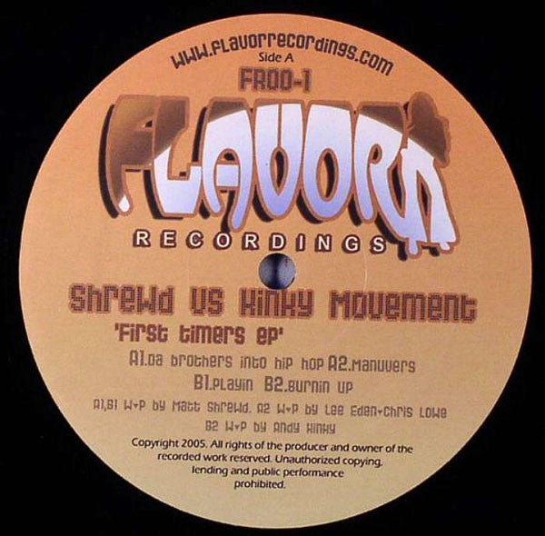 Matt Shrewd vs. Kinky Movement : First Timers EP (12", EP)
