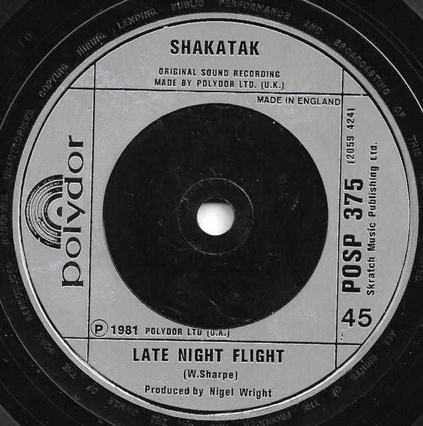 Shakatak : Easier Said Than Done (7", Single, Pic)