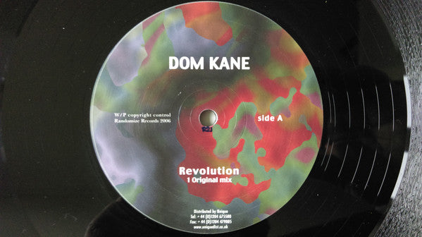Dom Kane : Revolution (12")