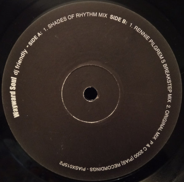 Wayward Soul : DJ Friendly (12", Promo)