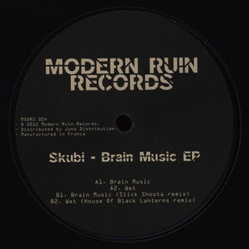 Skubi (3) : Brain Music EP (12", EP)