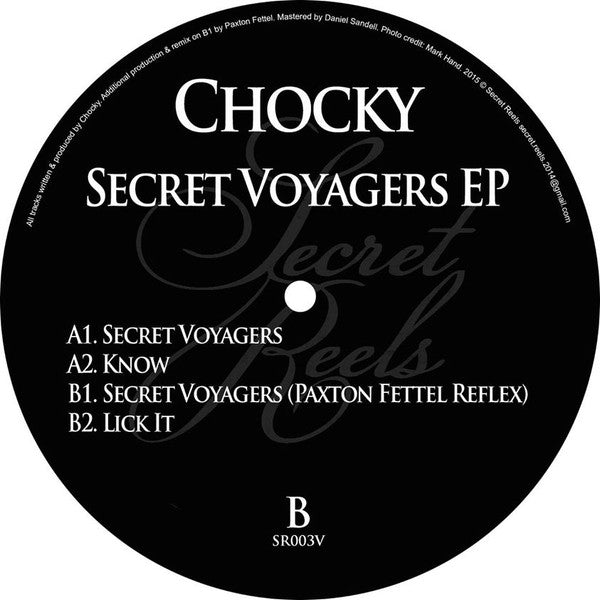 Chocky : Secret Voyagers EP (12", EP, Whi)