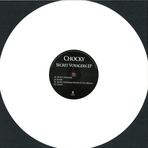 Chocky : Secret Voyagers EP (12", EP, Whi)