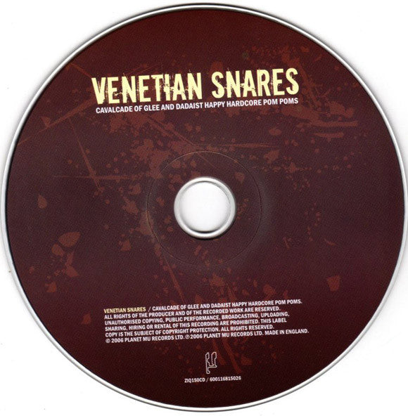 Venetian Snares : Cavalcade Of Glee And Dadaist Happy Hardcore Pom Poms (CD, Album)