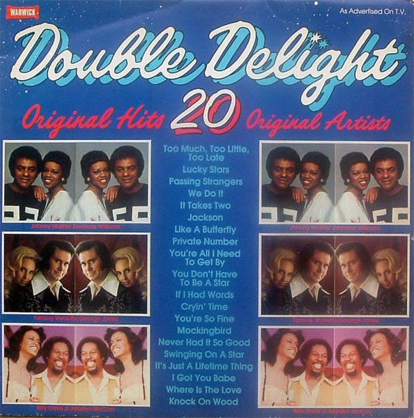 Various : Double Delight (LP, Comp, S/Edition, Red)