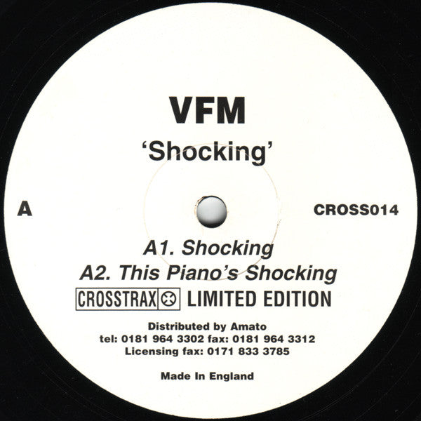 VFM : Shocking / Rocking (12", Ltd)