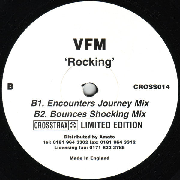 VFM : Shocking / Rocking (12", Ltd)