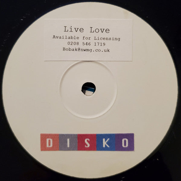 Solar (6) vs. Audiofly : Live Love (12", S/Sided, W/Lbl)