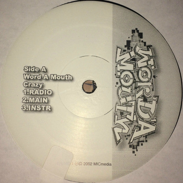 Various : Lyricist Lounge Presents Word'A Mouth - Crazy (12")