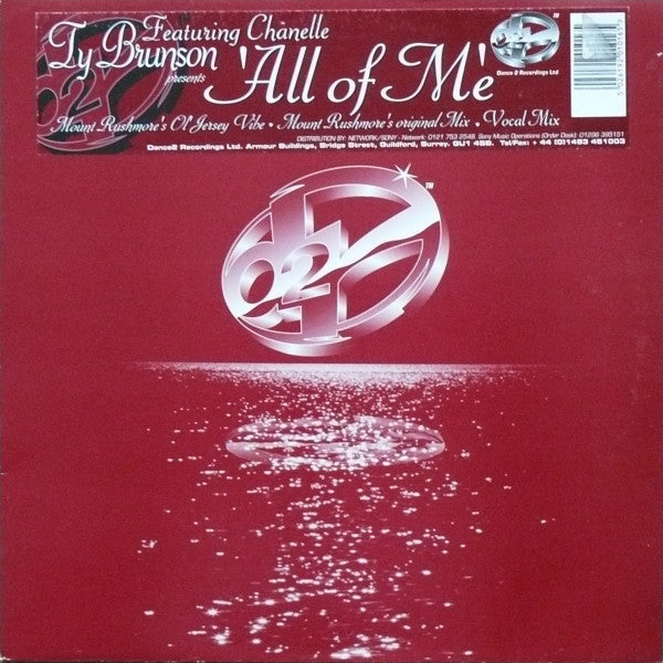 Tyrone Brunson Featuring Chanelle : All Of Me (12")