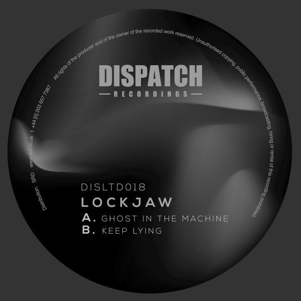 Lockjaw (8) : Ghost In The machine / Keep Lying (10", Single)