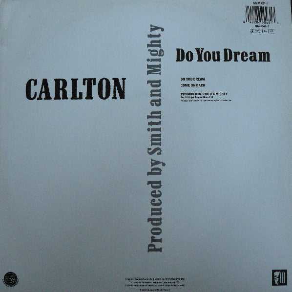 Carlton : Do You Dream (Remix) (12")