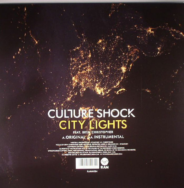 Culture Shock (2) : City Lights (12", Single)