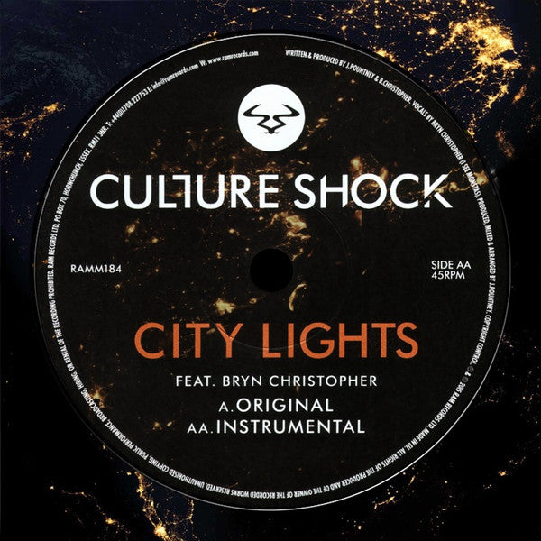 Culture Shock (2) : City Lights (12", Single)