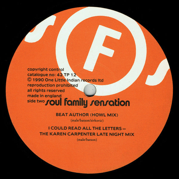 Soul Family Sensation : I Don't Even Know If I Should Call You Baby (12")