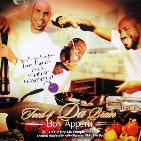 Various : Food 4 Da Brain - Bon Appétit (CD, Mixed)