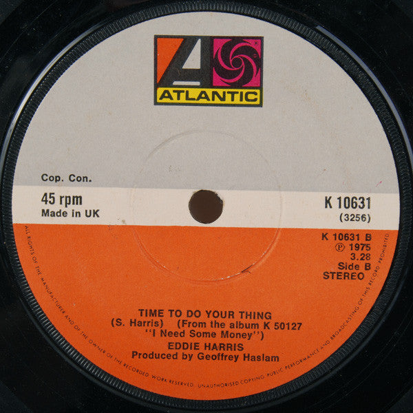 Eddie Harris : Get On Down (7", Sol)