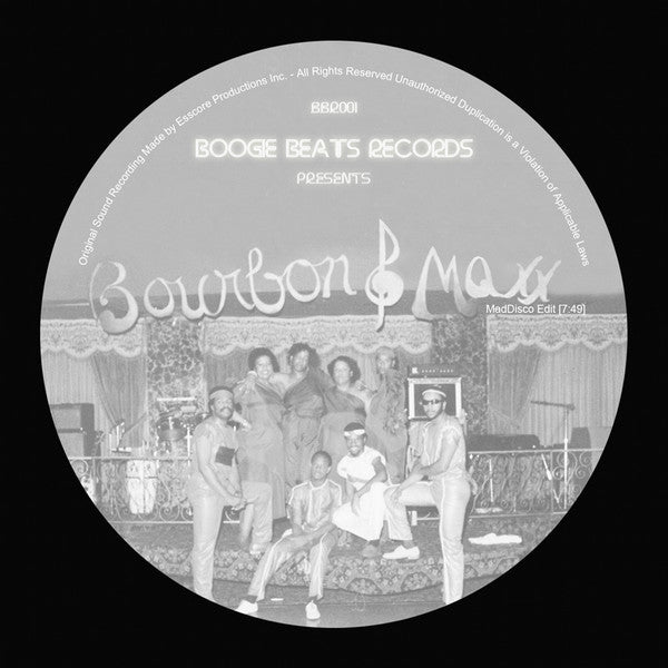 Bourbon And Maxx : Mystery Man (12")