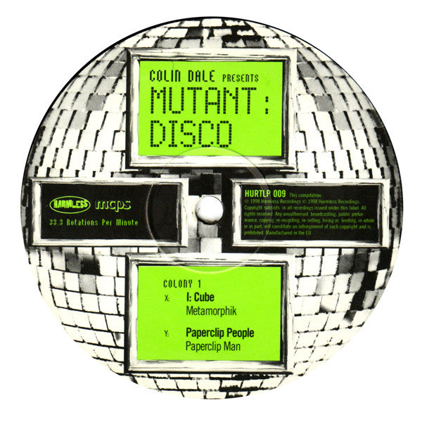 Colin Dale : Mutant Disco (3xLP, Comp)