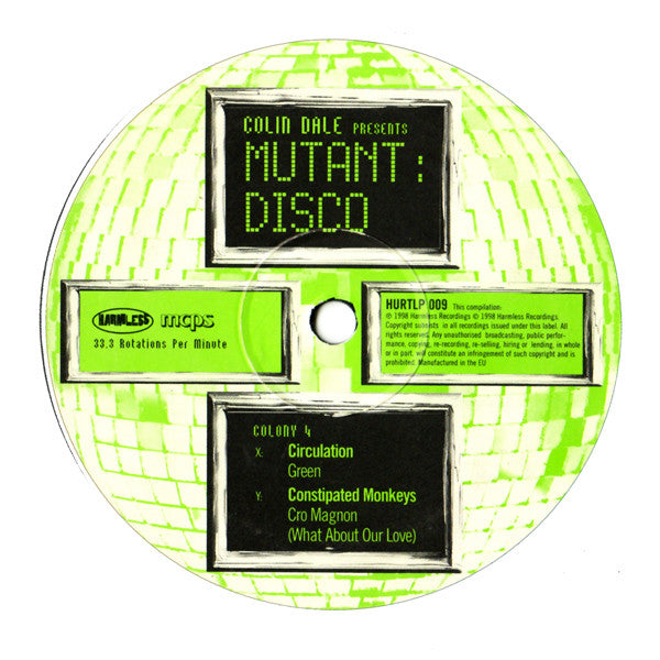 Colin Dale : Mutant Disco (3xLP, Comp)