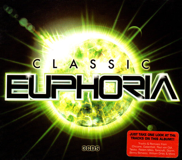 Various : Classic Euphoria (3xCD, Mixed)