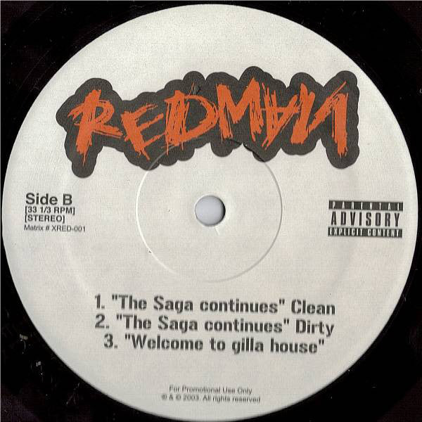 Redman : I Will Not Lose (12", Promo)