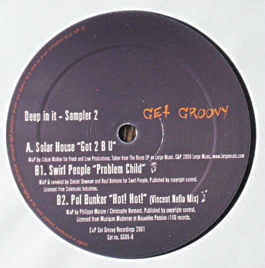 Various : Deep In It - Sampler 2 (12", Smplr)