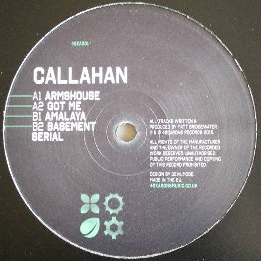 Callahan (11) : Armshouse EP (12", EP)