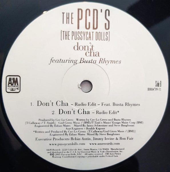 The Pussycat Dolls : Don't Cha (12")