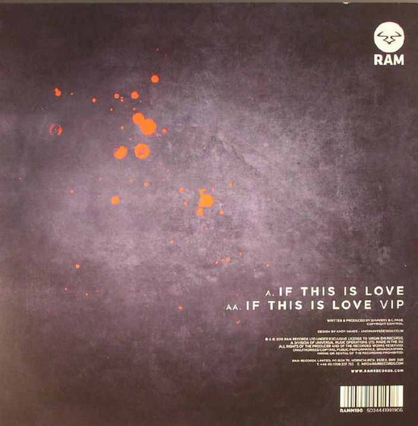 DC Breaks : If This Is Love (12")