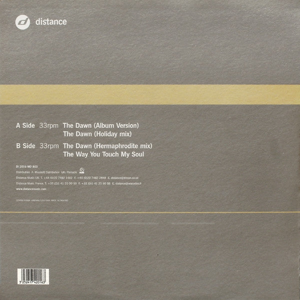 Mikael Delta : The Dawn EP (12", EP)