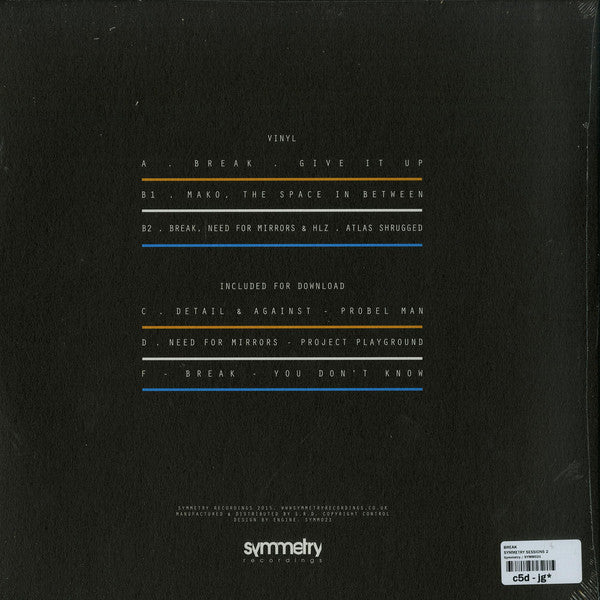 Various : Symmetry Sessions 2 (12", EP)