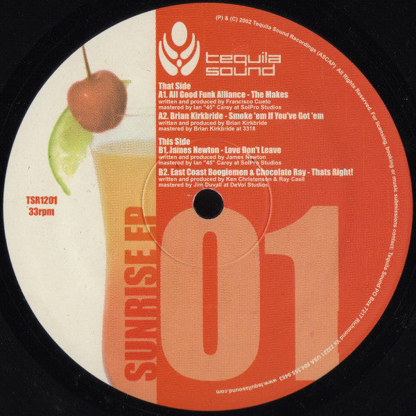 Various : Sunrise EP (12", EP)