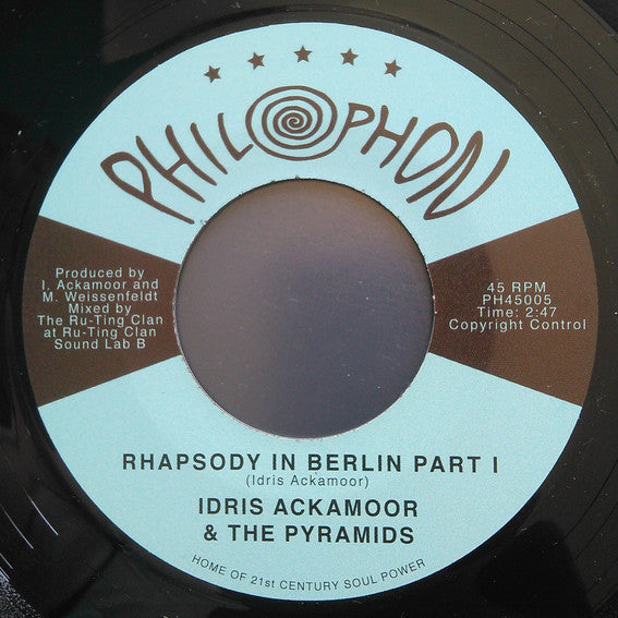 Idris Ackamoor & The Pyramids (3) : Rhapsody In Berlin (7")