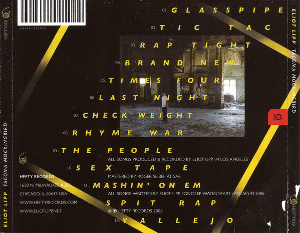 Eliot Lipp : Tacoma Mockingbird (CD)