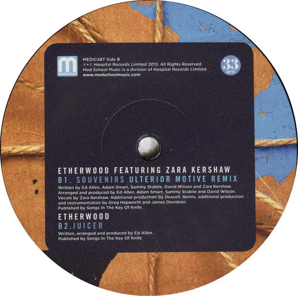 Etherwood Feat. Zara Kershaw : Souvenirs (12")