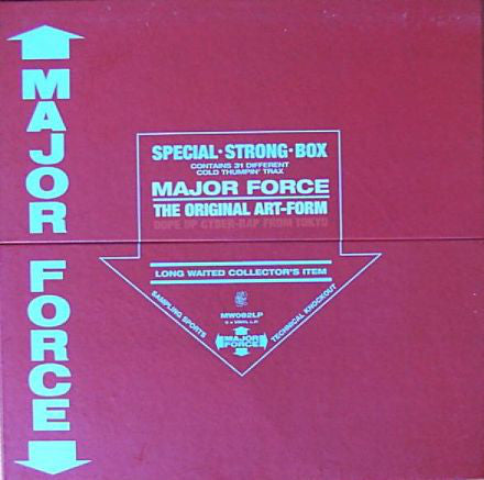 Various : Major Force - The Original Art-Form (5xLP, Comp + Box)