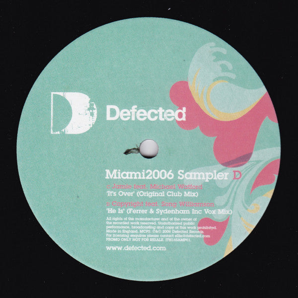 Various : Miami2006 Sampler (2x12", Promo, Smplr)