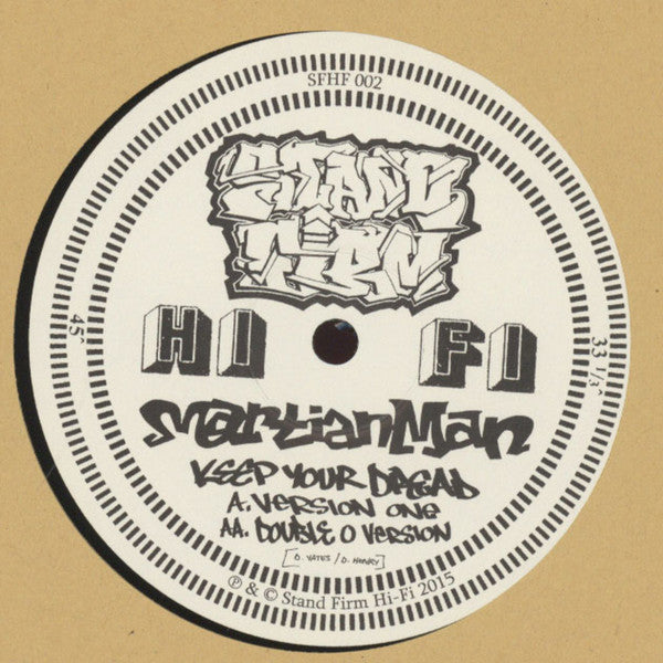 Martian Man : Keep Your Dread (12")