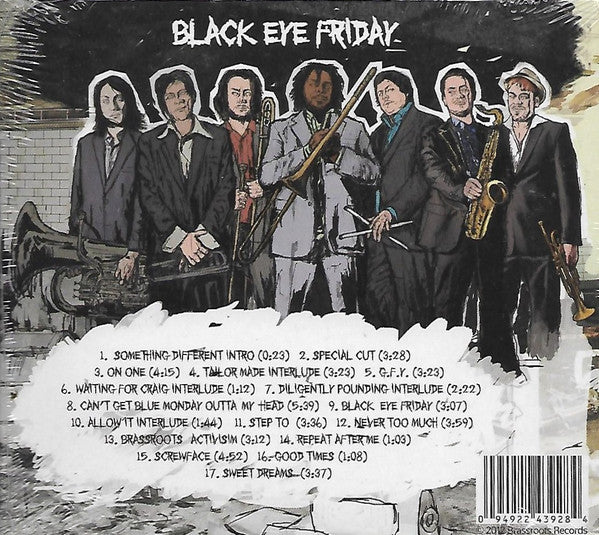 Brassroots : Black Eye Friday (CD, Album)